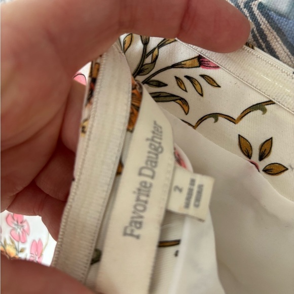 Favorite Daughter willow mini dress in floral mosaic print - Picture 9 of 9